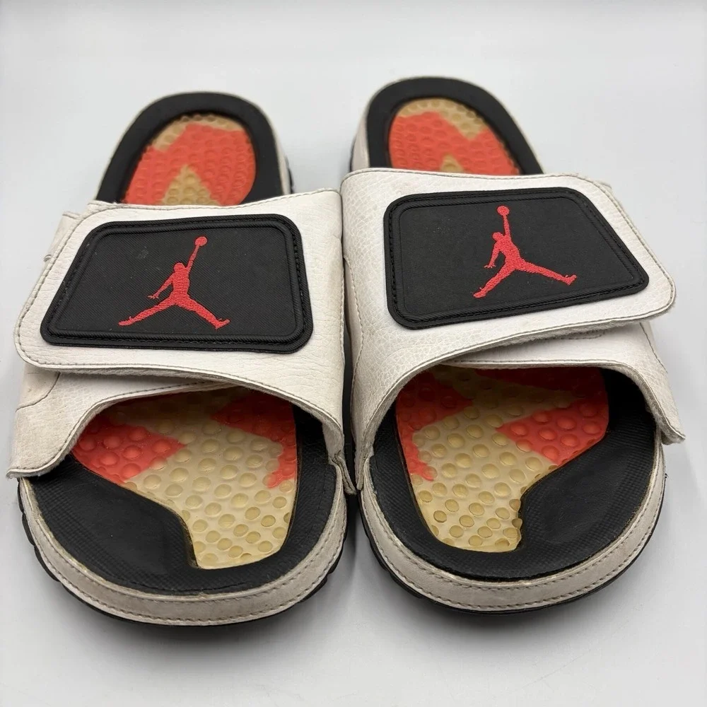 Jordan Hydro IV Slides Size 12 Slide Sandals Comfy 630752-120 Basketball Sports‎